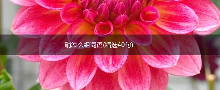 硝怎么组词语(精选40句),第1张