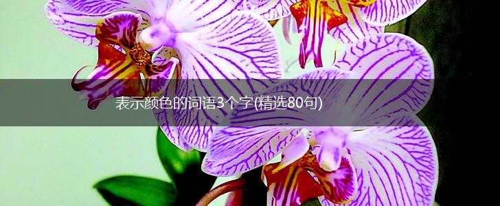 表示颜色的词语3个字(精选80句),第1张