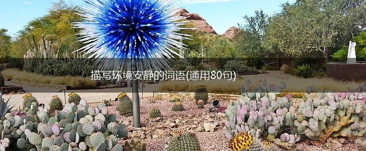 描写环境安静的词语(通用80句),第1张 描写环境安静的词语(通用80句),第1张