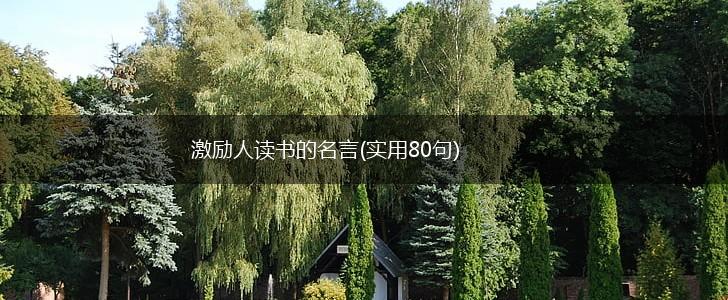 激励人读书的名言(实用80句),第1张 激励人读书的名言(实用80句),第1张