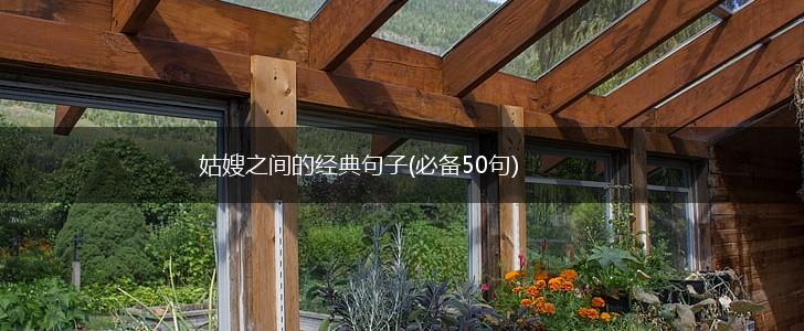 姑嫂之间的经典句子(必备50句),第1张