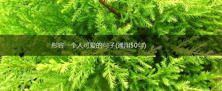 形容一个人可爱的句子(通用50句),第1张