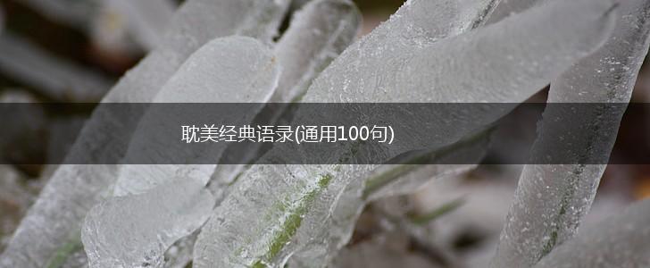 耽美经典语录(通用100句),第1张
