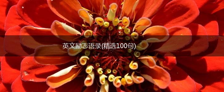 英文励志语录(精选100句),第1张