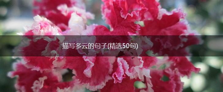 描写多云的句子(精选50句),第1张