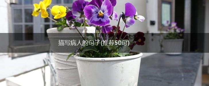 描写病人的句子(推荐50句),第1张
