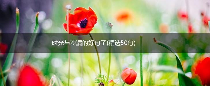 时光与沙漏的好句子(精选50句),第1张 时光与沙漏的好句子(精选50句),第1张