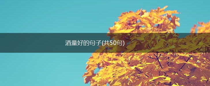 酒量好的句子(共50句),第1张 酒量好的句子(共50句),第1张