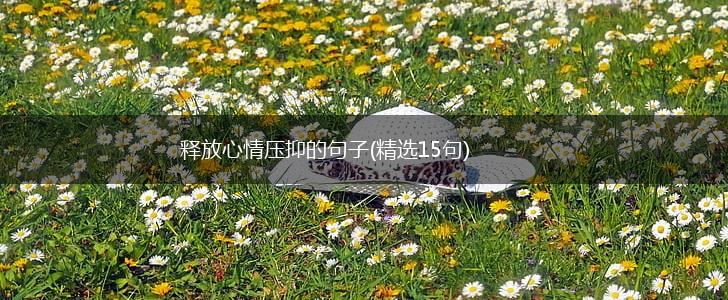 释放心情压抑的句子(精选15句),第1张