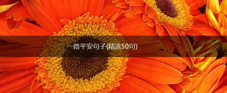 一路平安句子(精选50句),第1张