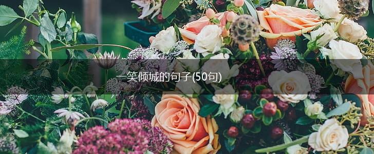 一笑倾城的句子(50句),第1张