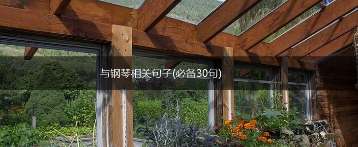 与钢琴相关句子(必备30句),第1张