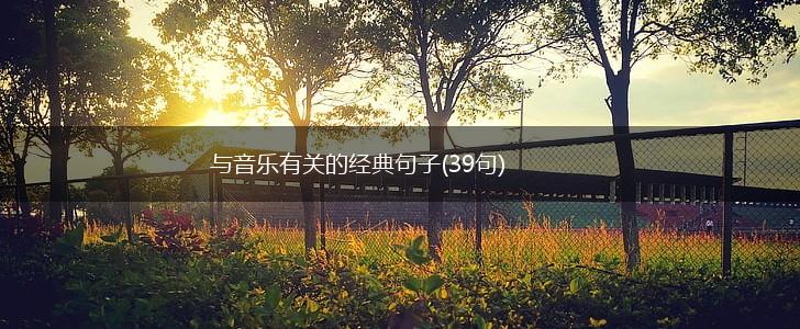 与音乐有关的经典句子(39句),第1张