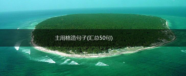 主用格造句子(汇总50句),第1张