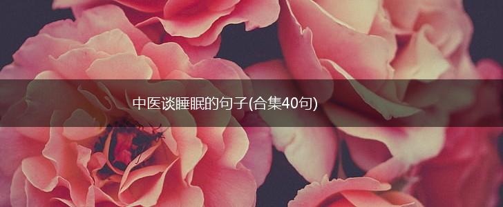 中医谈睡眠的句子(合集40句),第1张