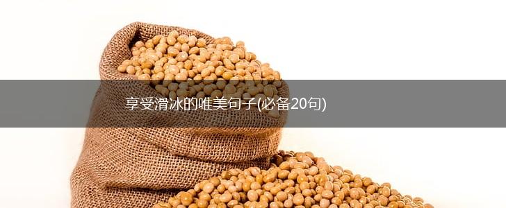 享受滑冰的唯美句子(必备20句),第1张