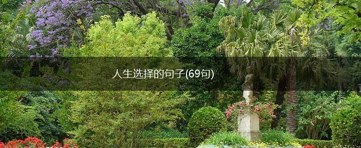 人生选择的句子(69句),第1张 人生选择的句子(69句),第1张