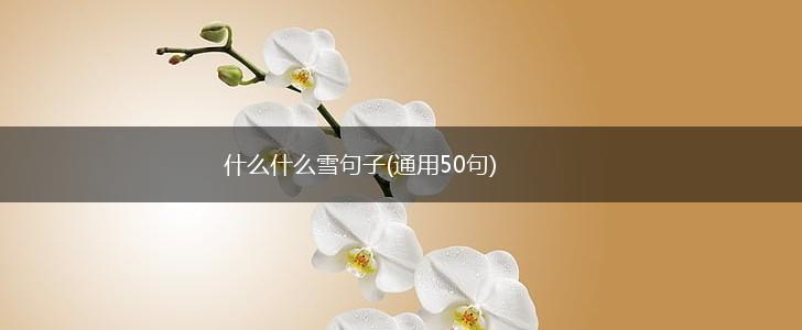 什么什么雪句子(通用50句),第1张