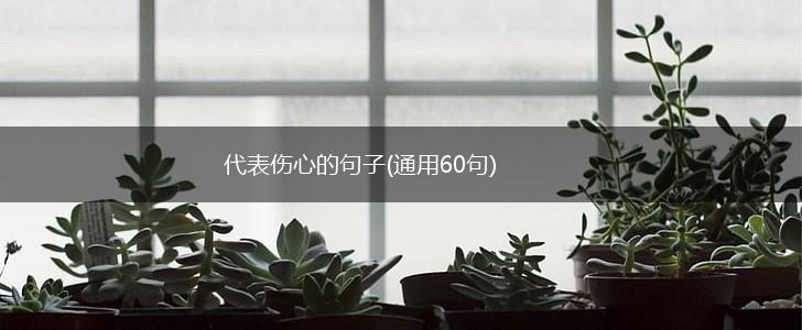 代表伤心的句子(通用60句),第1张
